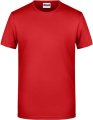 Heren T-shirt Daiber Basic-T 8008 Rood